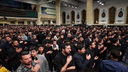 عزاداری ایام شهادت حضرت زهرا (س) با حضور رهبر انقلاب