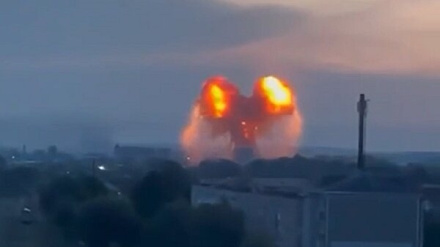 پایگاه نظامی و تأسیسات پدافند هوایی اوکراین هدف قرار گرفت