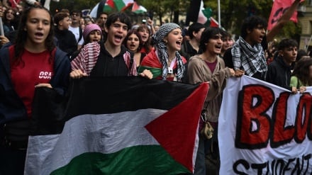 حمایت اتحادیه‌های کارکنان ایتالیا از فلسطینیان باریکه غزه