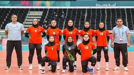 رقابت‌های همبستگی اسلامی؛ تیم والیبال زنان افغانستان مغلوب تاجیکستان شد