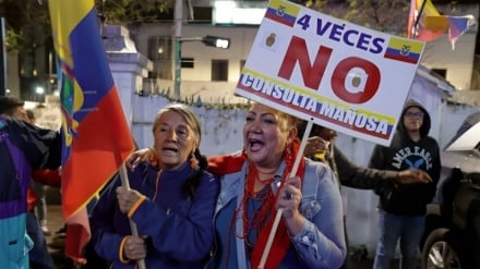 Ekvadori xalğ boçi bəçəvon kişfərədə xarici hərbi bazəon icodi ələyhin?