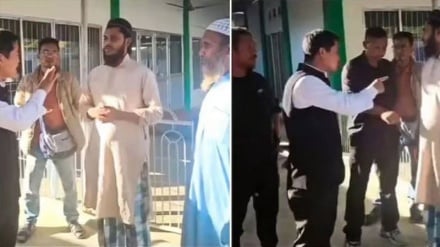 মসজিদে ইমামকে ‘ভারত মাতা কি জয়’ বলতে হিন্দুত্ববাদীদের চাপ (ভিডিও ভাইরাল)