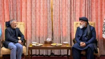 دیدار مدیرکل آسیای جنوبی وزارت امور خارجه ایران با وزیر صنعت و تجارت حکومت طالبان