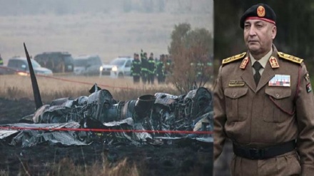  انقرې ته نږدې د الوتکې پېښه؛ د لیبیا د پوځ د مشر په ګډون ۵ کسان وژل شوي 