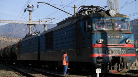 Ադրբեջանից Հայաստան է ժամանել նավթամթերքով բեռնված գնացքը