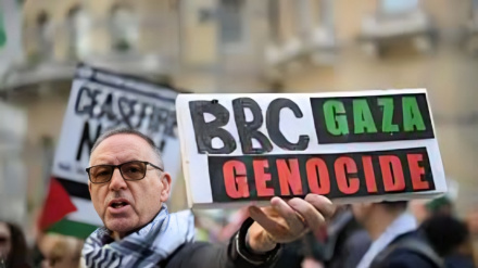 سانسور جنایات رژیم صهیونیستی توسط بنگاه سخن‌ پراکنی انگلیس (بی بی سی)