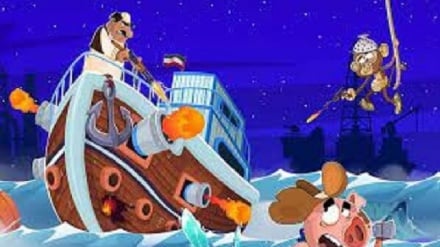 חזיר, הוא סמל של ישראל במשחק האיראני 