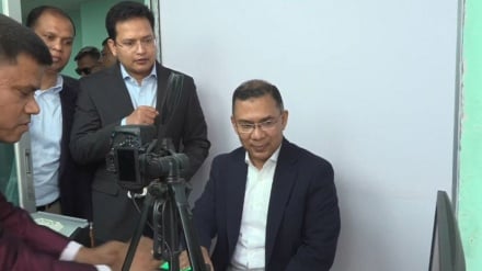 ভোটার নিবন্ধন ও জাতীয় পরিচয়পত্র পাওয়ার প্রক্রিয়া সারলেন তারেক রহমান