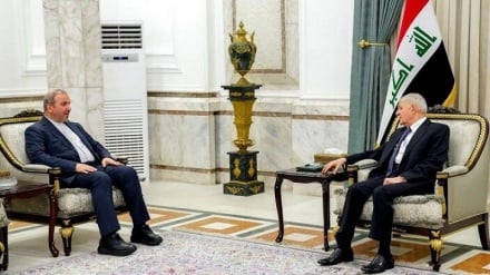 رئیس جمهور عراق بر لزوم تقویت روابط با ایران تأکید کرد