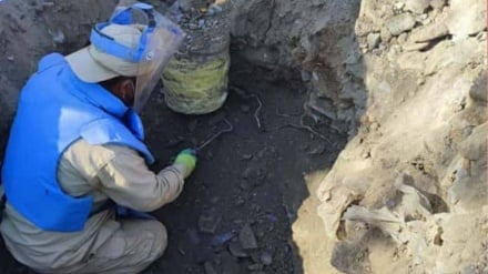 کشف هشت مین بشکه‌ای در ولایت میدان وردک