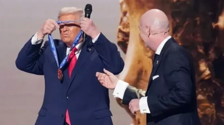 تناقض اینفانتینو؛ نقض بی‌طرفی و تقدیر فیفا از ترامپ موج انتقادها را برانگیخت