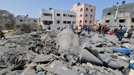 Идомаи ҳамлаҳои режими саҳюнистӣ ба Ғазза ва Каронаи бохтарӣ