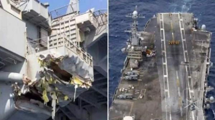 افشای خسارت ۱۰۰ میلیون دلاری ناو «هری اس. ترومن» در دریای سرخ