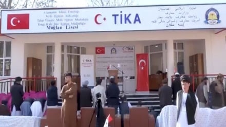 افتتاح یک مدرسه جدید در ینگی‌قلعه تخار پس از 30 سال