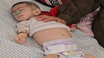 جان باختن یک نوزاد ۸ ماهه در غزه از سرمای شدید 