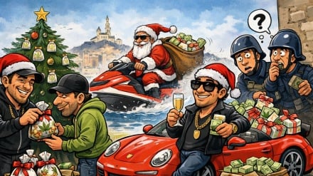 Satire Sombre|Noël des narcotrafiquants : Porsche, pochons et promo de fin d’année