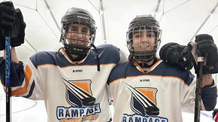 درخشش دختران هاکی‌باز ایران در لیگ مجارستان