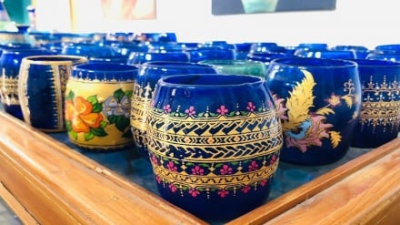 از دل آتش تا بازارهای اروپا و آمریکا؛ شیشه‌گری هرات دوباره جهانی می‌شود