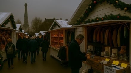 Il Natale povero della Francia! I regali di seconda mano hanno preso il posto dello sfarzo