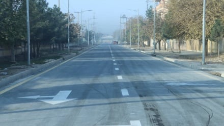 پروژه عمرانی جدید در مزارشریف؛ قیرریزی پنج سرک آغاز شد