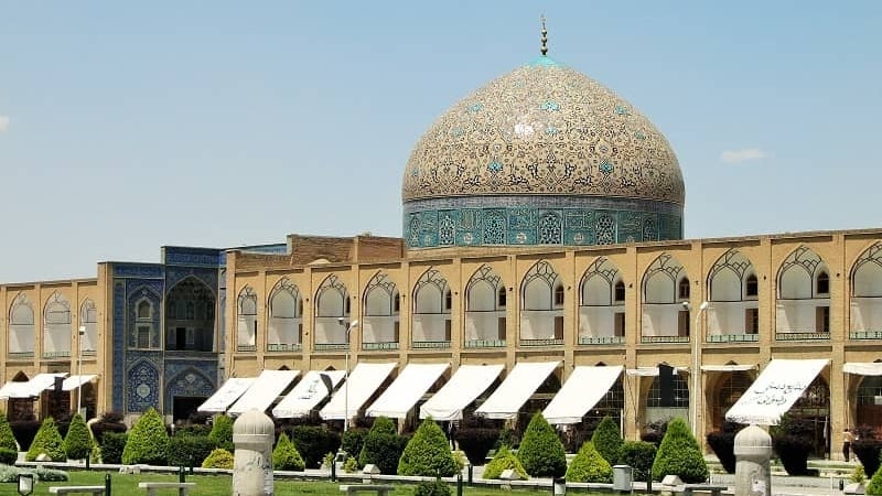 Mezquita Sheikh Lotfollah en Isfahán, Irán