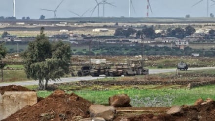 犹太复国主义占领军向叙利亚南部推进