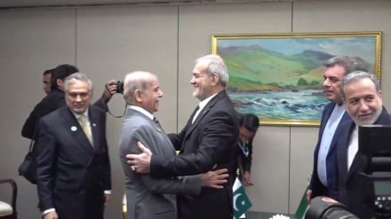 شریف در دیدار پزشکیان: طالبان باید تهدیدات تروریستی را برطرف کند