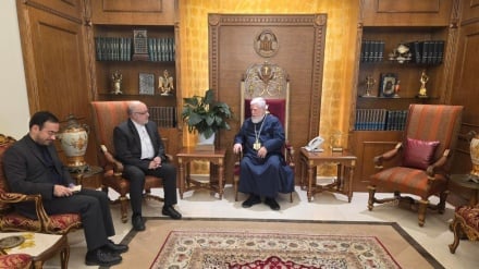 Արամ Առաջինը հանդիպել է Լիբանանում Իրանի դեսպանի հետ