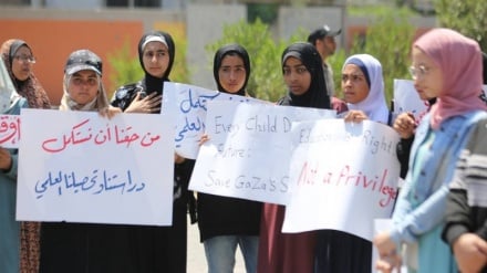 دانشجویان غزه پس از دو سال جنگ و ویرانی به کلاس‌های درس بازگشتند