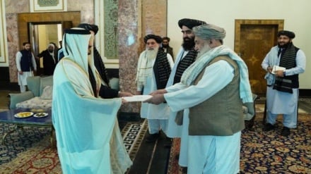 تأکید دوحه و حکومت طالبان بر تقویت روابط در مراسم پذیرش سفیر قطر