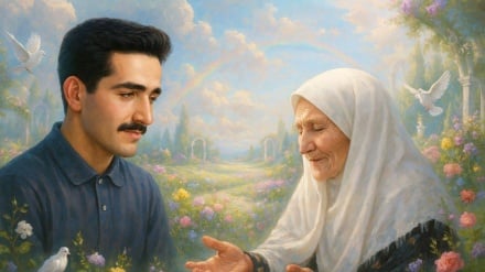 Fumənədə Şəhid Seyd Huseyn Musəvi inə bə rəhmət şey