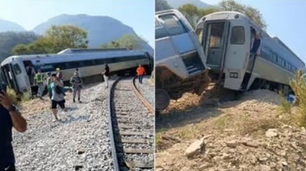 په مکسیکو کې د اورګاډي د چپه کېدو پېښه کې ۱۳ کسان مړه شوي