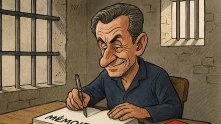 Satire Sombre| Sarkozy en détention, écrivain en liberté