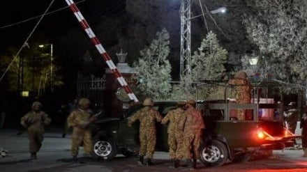 حمله مسلحانه به پایگاه مرزی ارتش پاکستان در منطقه نوکندی بلوچستان