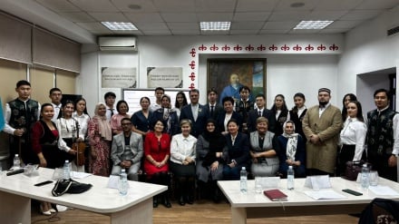 Әл-Фараби атындағы ҚазҰУ-де Абайдың 180 жылдығына арналған «Шығыс таныған Абай» атты әдеби-музыкалық кеш өтті 