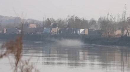 تخریب منازل و زمین‌های زراعتی؛ افزایش آب دریای آمو در بلخ خسارت به بار آورد