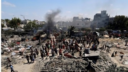 صهیونیسټي رژیم په غزه کې ۸۷۵ وارې له اوربنده سرغړونه کړې