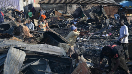 Watu wanane wafa, 20 wajeruhiwa, makumi ya nyumba zateketea kwa moto, Kibera nchini Kenya