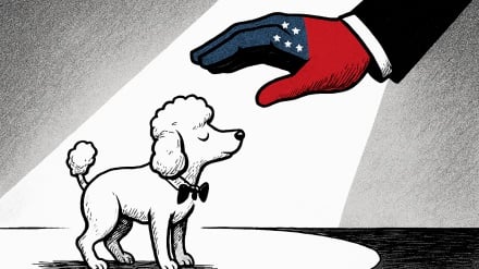 Satire Sombre|Macron, notre caniche national