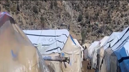 زمستان سخت بر زلزله‌زدگان کنر؛ زندگی در چادرها با برف و سرما