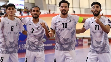 افغانستان در صدر گروه D جام ملت‌های فوتسال آسیا
