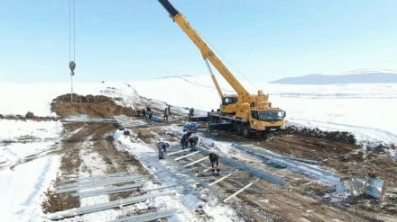 Ադրբեջանում Հայաստանի տարածքով դեպի Նախիջևան էլեկտրահաղորդման գիծ են կառուցում