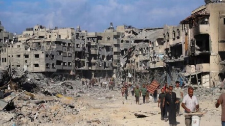 Gazze Şeridi’nde İsrail Saldırıları Sonrası Hasar Görmüş Binaların Çökme Tehlikesi