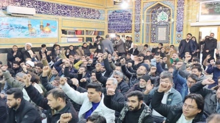 مهاجران افغانستانی در مشهد از ملت، دولت و رهبری ایران اعلام حمایت کردند