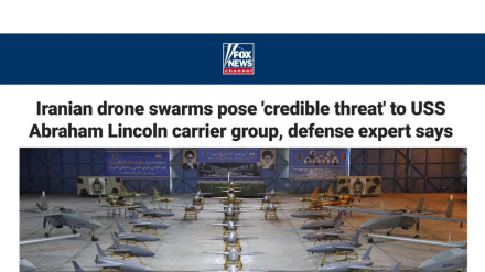 فاکس نیوز: د ایراني بې‌پیلوټه الوتکو هممهاله او پراخ برید د «ابراهام لینکلن» الوتکه‌وړونکې بېړۍ لپاره جدي ګواښ دی