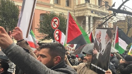 د ترکیې خلکو د ایران په ملاتړې کښې ستره غونډه وکړه