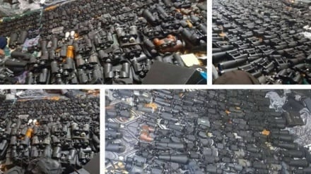 جلوگیری از قاچاق صد‌ها دوربین نظامی از افغانستان به ایران