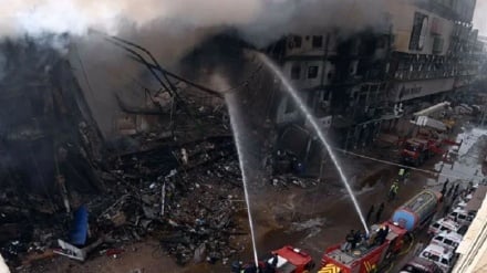 د پاکستان په کراچۍ کښې په یوه مارکیټ کښې اور شپږ کسان وژلي دي