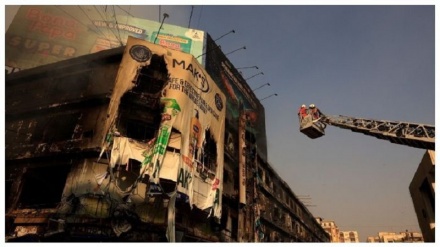 آتش‌سوزی مهیب در کراچی؛ مرگ ۲۶ نفر تایید شده است