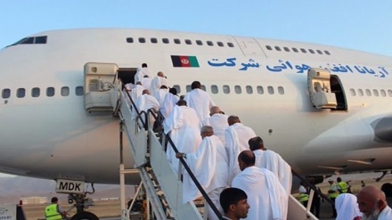 انتقال حجاج افغانستانی به عربستان با همکاری شرکت های هوایی داخلی 